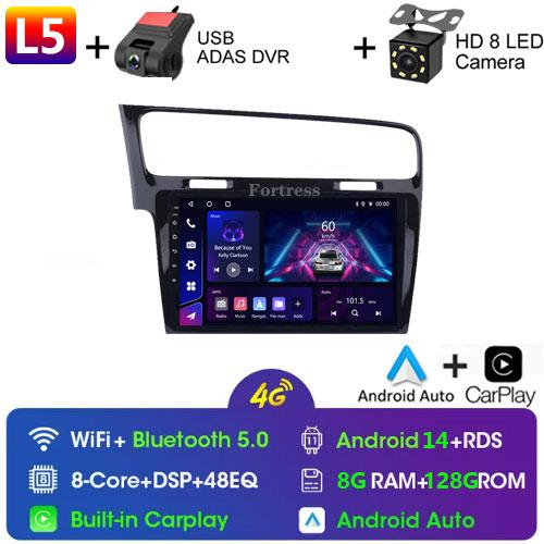For Volkswagen VW Golf 7 2013 -2017 Android Autoradio Multimedia Video Player 4G DSP Carplay GPS Stereo Car Intelligent System