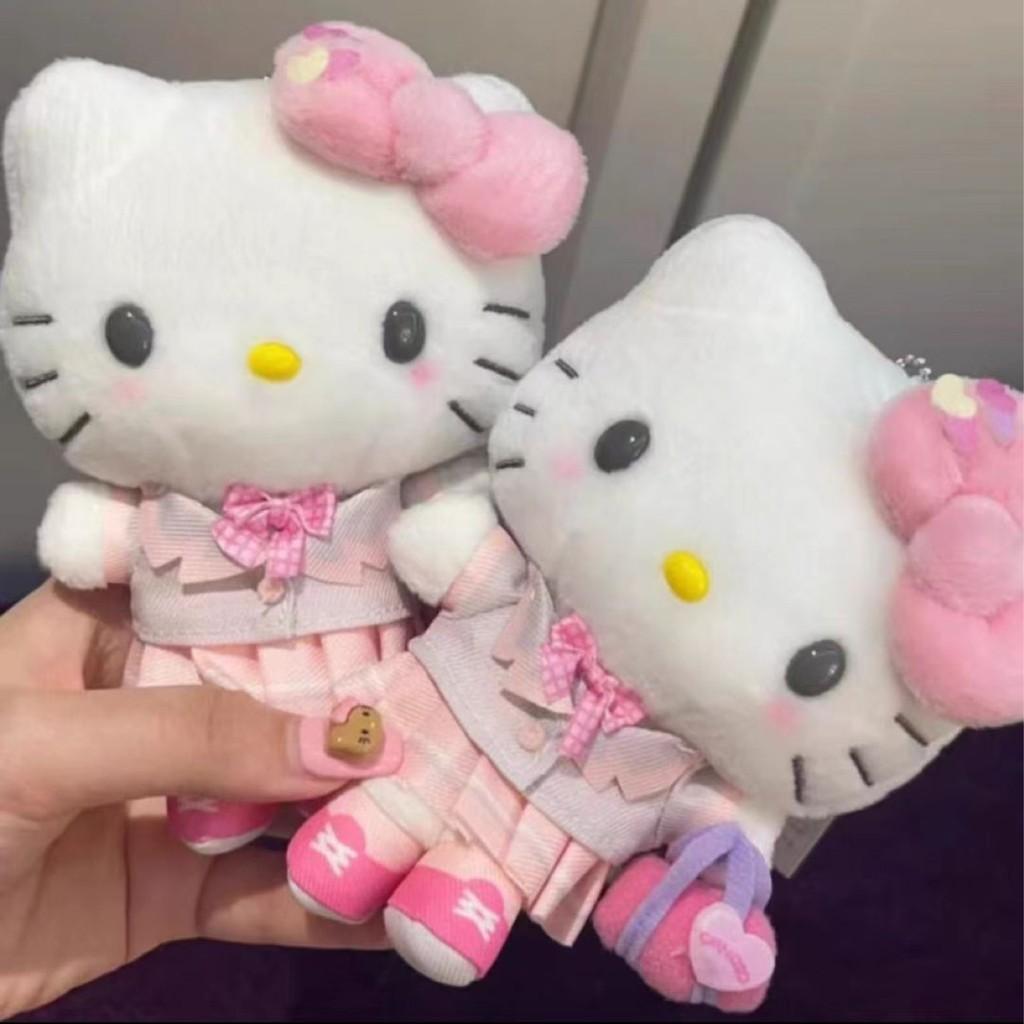 Hello Kitty Plush Cat Keychain With Soft Toy Pendant For Backpacks And Gifts