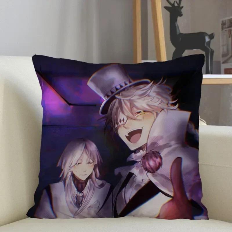 Musife Nikolai Gogol Bungou Stray Dogs Pillowcase Sofa Decorative Cushion Cover Pillowcase Home Decor