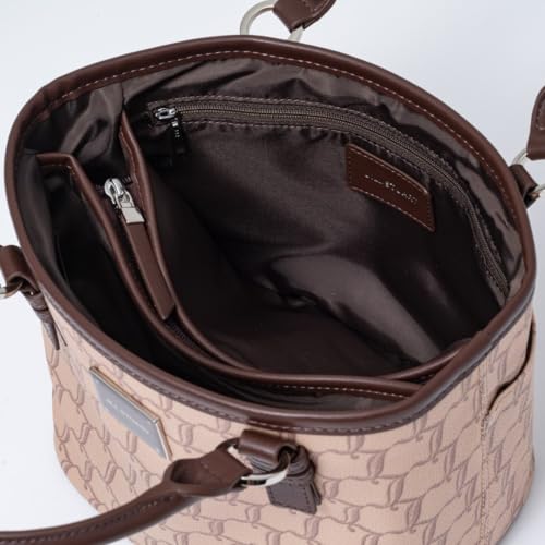 Jill Stuart 2-Way Handbag "Brunch" Brand Logo Daily Casual JSLH5BH2 Chocolate Women's