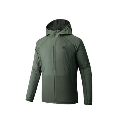 Outdoors Lightweight Woven Sports Jacket Summer 2026 Hooded Unisex Jacket Seaweed-Green 972626603-8