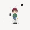 8pc Kpop Stray Kids Member 6cm Acrylic Stand Cute Kawaii Daily Casual Chibi Figure Desktop Decoration Sign, SKZ Merch STAY Fans Collection Gift
