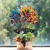 Fun-JD061 Creative Painted Life Tree Glass Window Beautification and Decoration Electrostatic Uv Window Sticker