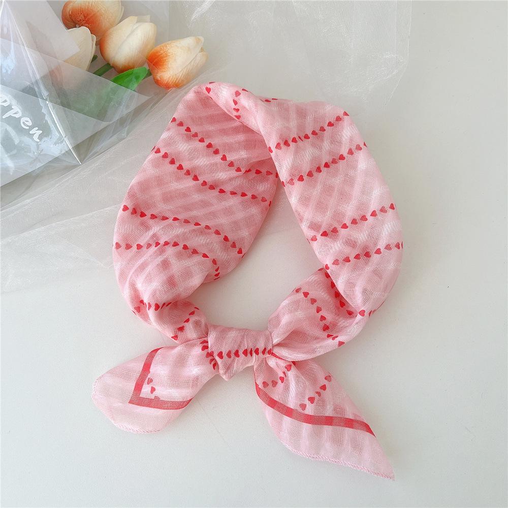 Versatile Cotton Linen Silk Scarf - Women's Fashionable Neck & Headscarf for Spring & Autumn