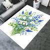 2025 New Flower Carpet Rug for Living Room Bedroom Home Sofa Decoration,Kids play Non-slip Floor Mat