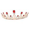 European Luxurious Bridal Zircon Tiara: Crystal Princess Crown for Birthday Parties.