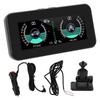 Universal Intelligent Car Inclinometer Tilt Gauge High Resolution HUD Digital Angle Slope Meter for Automobile