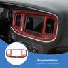 ABS Navigatiepaneel Decoratie Beschermhoes Sticker Geschikt Voor Dodge Charger 2015 En Hoger Auto Interieur Accessoires