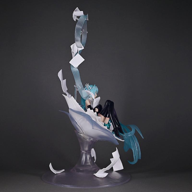 Hatsune Miku Nota Musicale Ver Figure Anime Modello Statico Statua Telaio Decorazione Scrivania Giocattoli Trendy Sorpresa Regali da Collezione