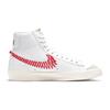 Nike Blazer Mid 77 GS Double Zig Zag-Stitched Swoosh Kids Sneakers White Sail Summit-White DJ2008-161