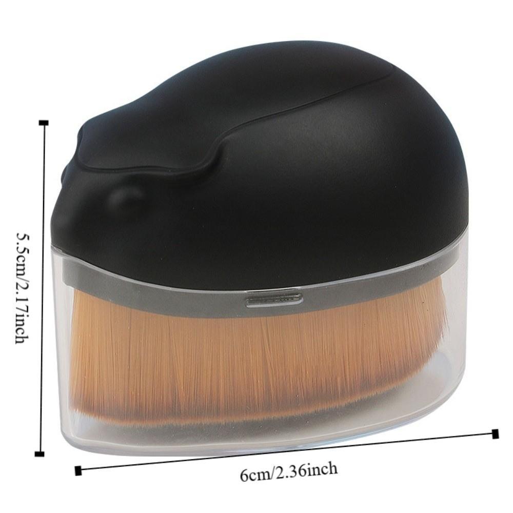 Plush Foundation Brush Cosmetics Wash Face Brush Mini Powder Blusher Brush  Travel