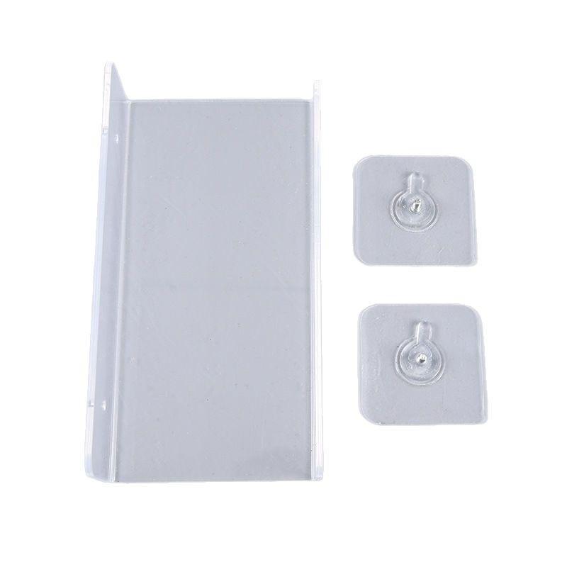 Ruimtebesparende Acryl Wandplank: Boorvrije Opbergoplossing voor Badkamer & Keuken