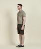 PANICALE Khaki Drawstring Cargo Shorts