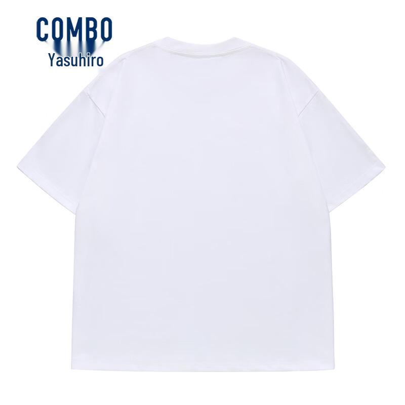 Kangbo Men's 100% Cotton Loose Fit Short Sleeve T-Shirt