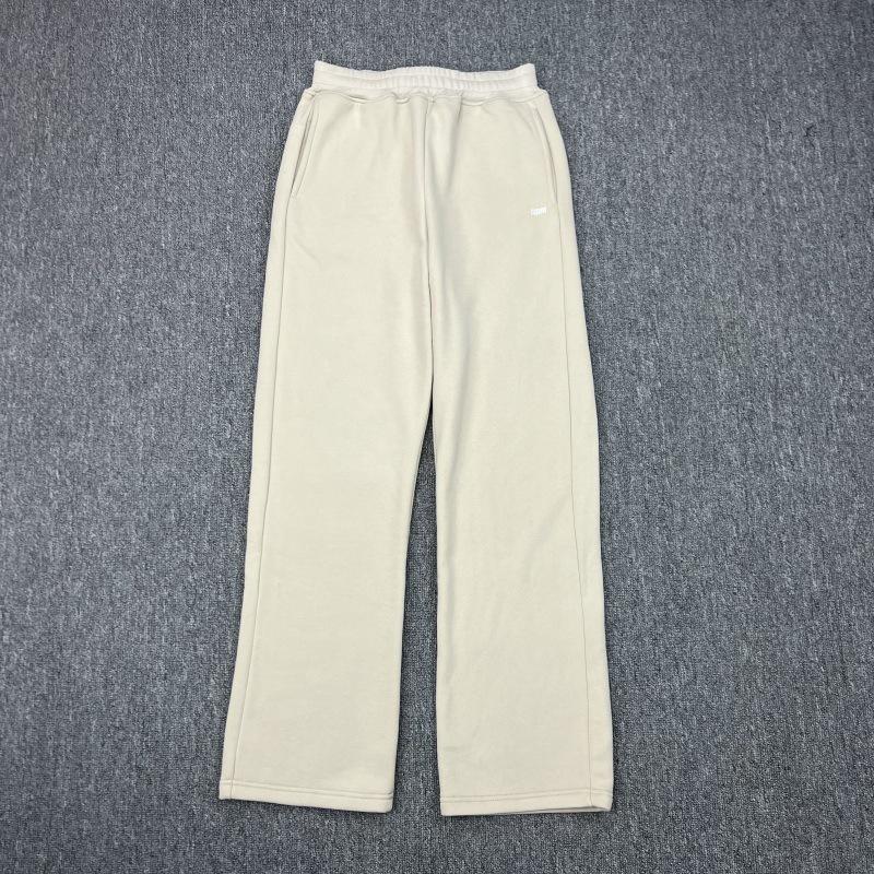 Unisex Embroidered Hooded Sweatshirt & Velvet Sweatpants Hip Hop Set