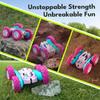 Threeking Remote Control Car for 4WD Stunt Remote Control Car with Birthday Gift for Boys and Indoor and Outdoor Suitable for Children Ages 6 and Pink