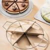 Stainless Steel Pastry Portion Marker Pizza Pie Divider Even 4-10 Slices Cake Portioner Baking Tools Kitchen Cake Cutter Slicer
