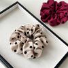 1 Stück Koreanische Damen Haare Einfache Satin Haargummis Wellenpunkt Haarband Mädchen Pferdeschwanzhalter Gummibänder Haargummis Haaraccessoires