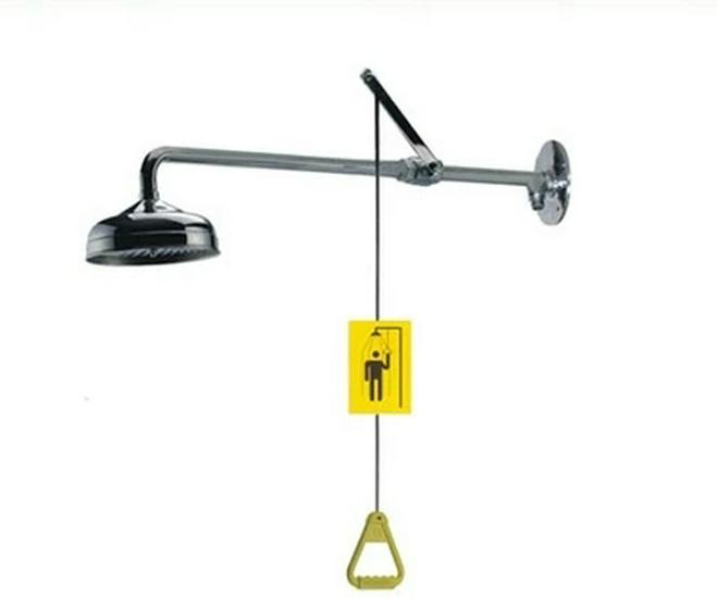

304 Stainless Steel Wall-Mounted Emergency Shower