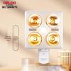 DELIXI ELECTRIC DEGY50 Wall-Mounted Bathroom Heater with Lamp
