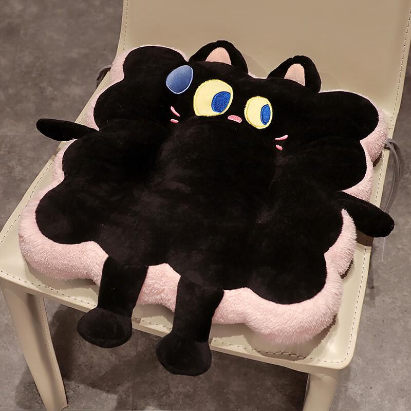 Comfortable Big-Eye Cat Square Seat Cushion 40*40*8cm