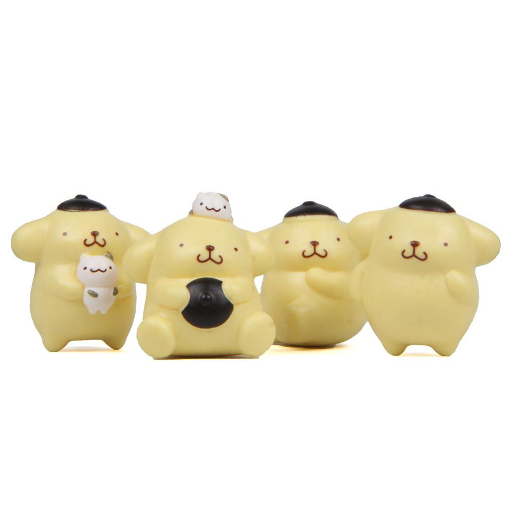 Pom Pom Purin Pvc Action Figures Model Toy Cartoon Desktop Decoration Gifts
