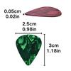 5/24pcs 0.5mm Colorful Celluloid Guitar Picks for Acoustic Electric Guitar, Bass, Ukulele, Musical Instrument Accessories YMY