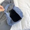 Denim Hobo Bag for Women with Oversized Design and Simple Style