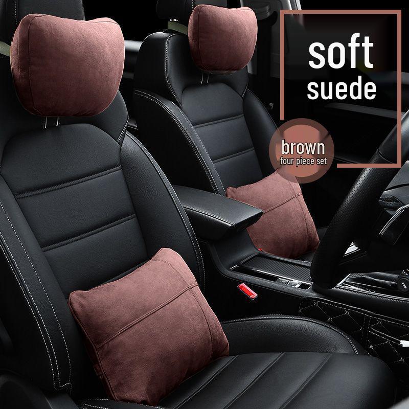 Car Headrest Pillow: S-Class Maybach Mercedes-Benz BMW Seat Lumbar & Neck Support