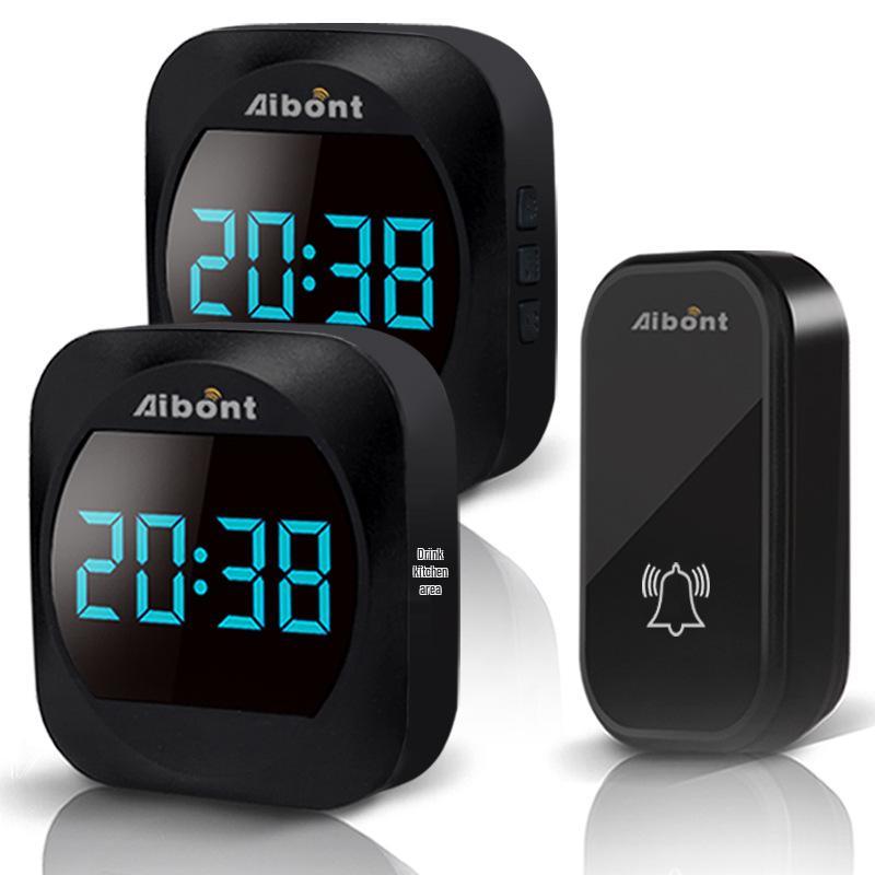 Battery-Free Long-Range Wireless Smart Doorbell with Self-Powered Remote Control