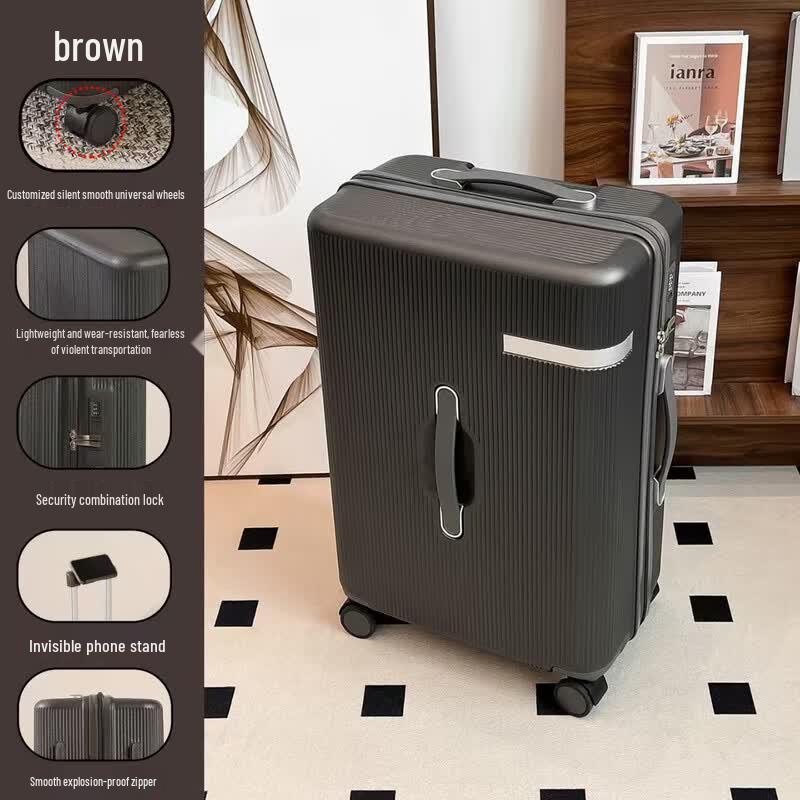 OKD 24-inch Large Capacity Spinner Suitcase