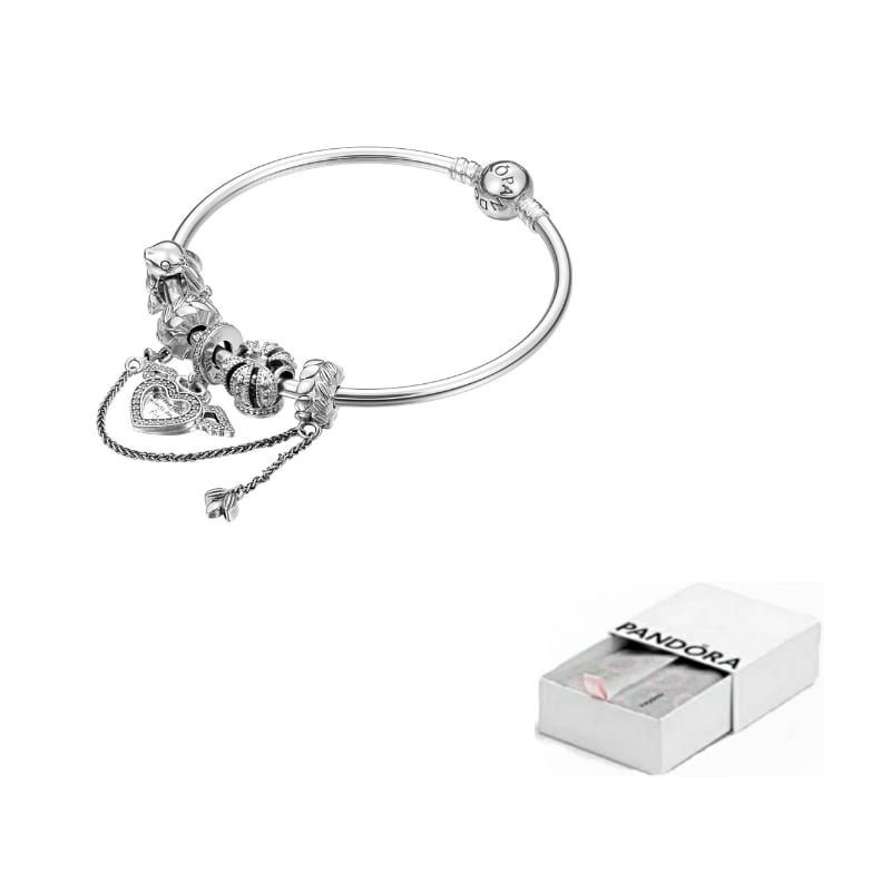 Pandora 925 Sterling Silver Bracelets Women's Silver ZT-0002