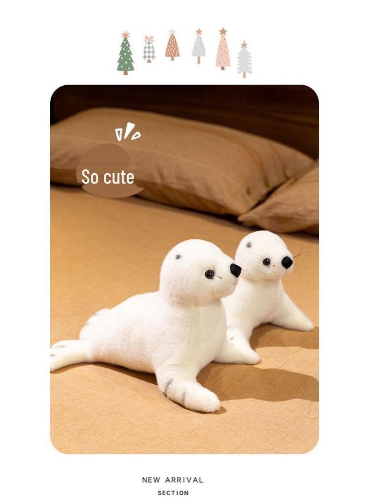 Cute Sea Lion Plush Toy - Children's Birthday Gift & Aquarium Souvenir Seal Doll