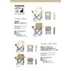 Captain Stag Captain Stag Uc 1704 [outdoor Chair Lounge Chair With Drink Holder Cs Charmant Khaki]