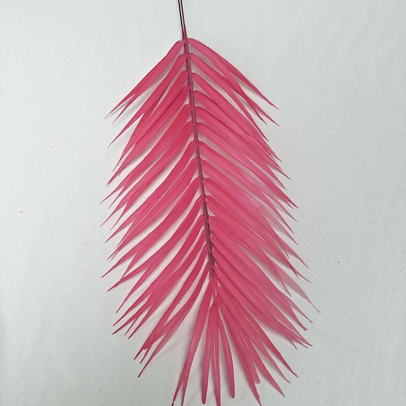 Iron Artificial Tree Leaves Rubber Realistic Greenery Wedding Photo Decor Props