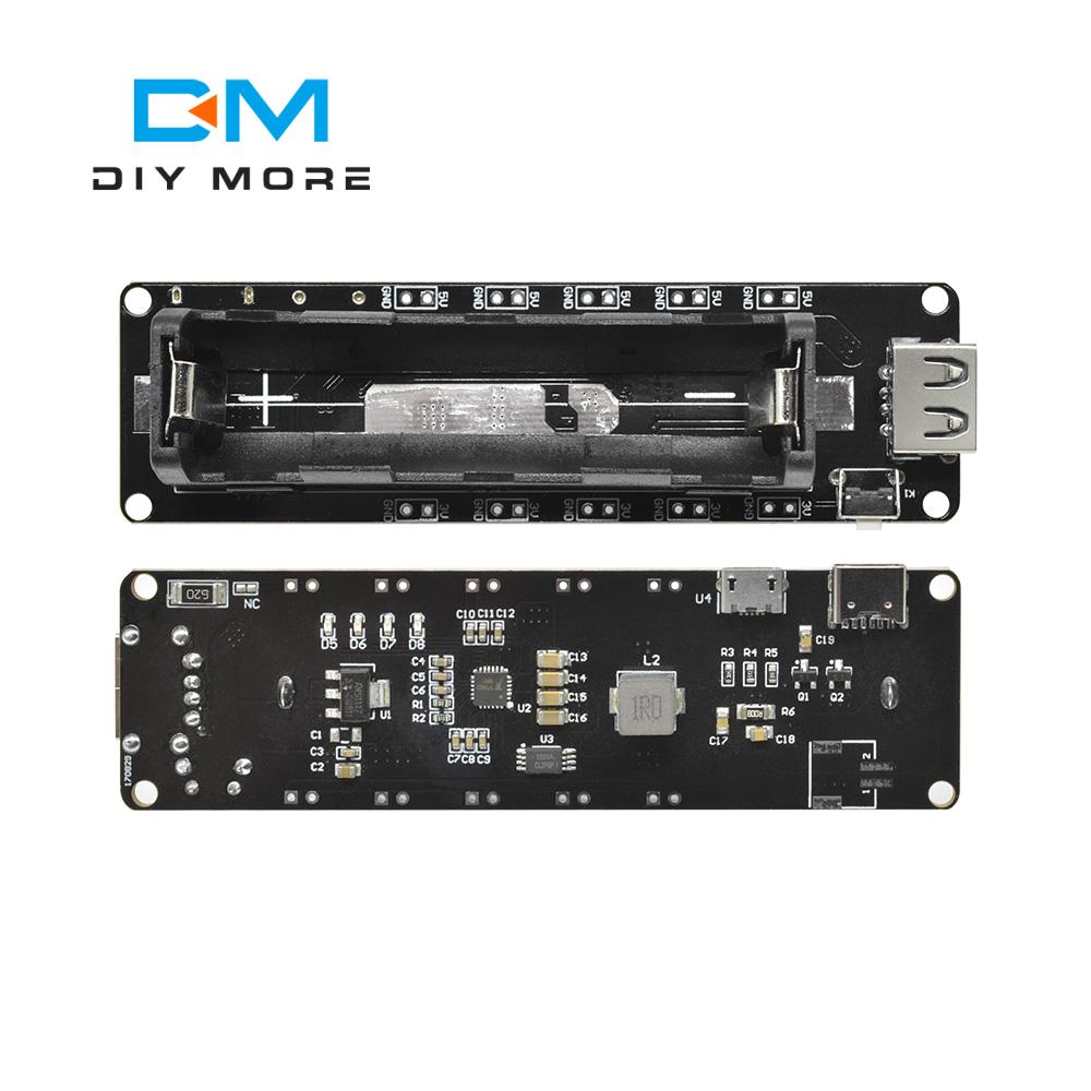 18650 Lithium-Batterie-Shield V3 Mobile Power Erweiterungsplatine Modul 5V/3A 3V/1A Micro USB Für Arduino Für WEMOS ESP32