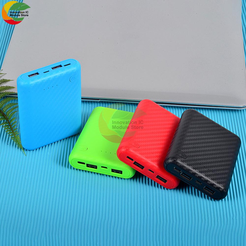 Welding Free and Detachable 4 * 18650 battery Box, Charging Power Bank Shell, Mobile Power Supply Sleeve Material