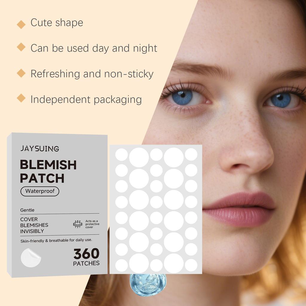 Salicylic Acid Pimple Sticker Hydrocolloid Waterproof Invisible Spot Cover Protector Panthenol Soothing Face Dot Korean Skincare