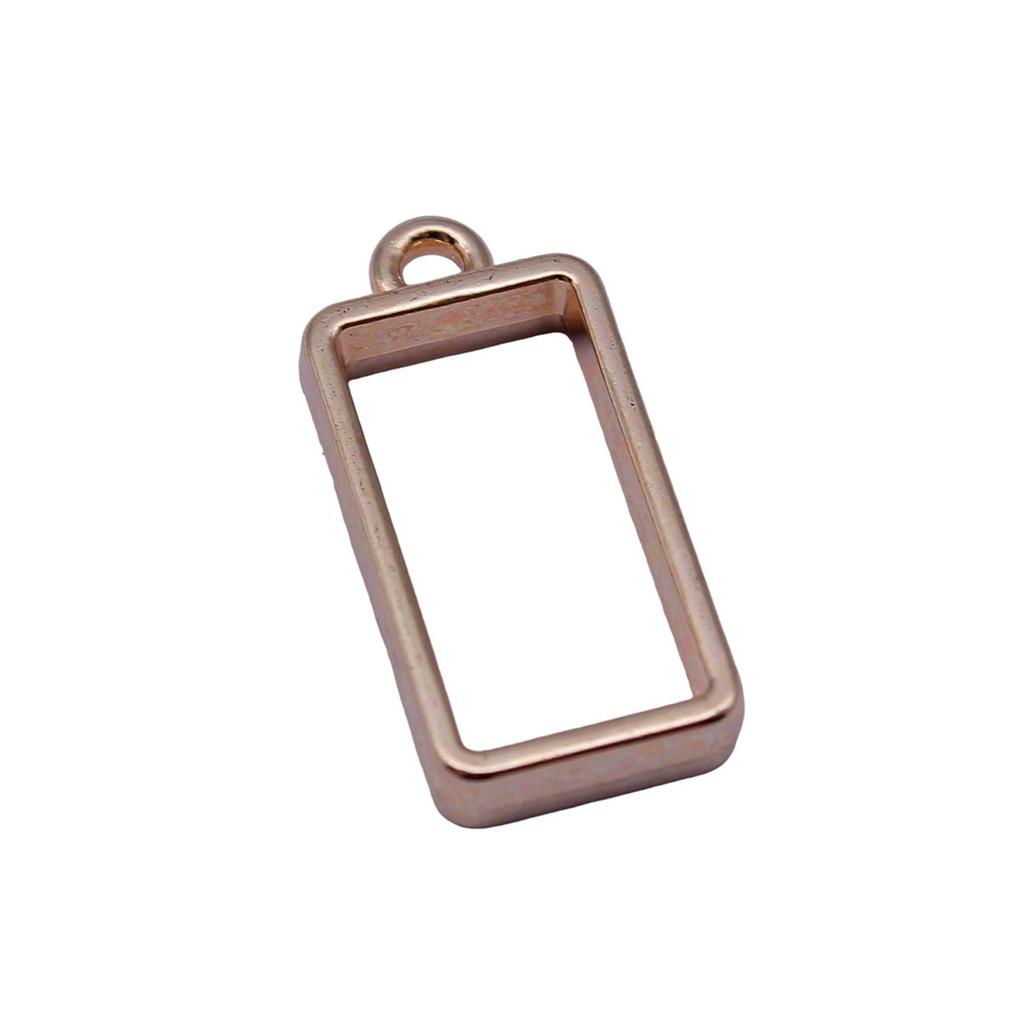 Planet Charms Geometric Openwork Resin Pendants For Space Themed DIY Jewelry Accessories