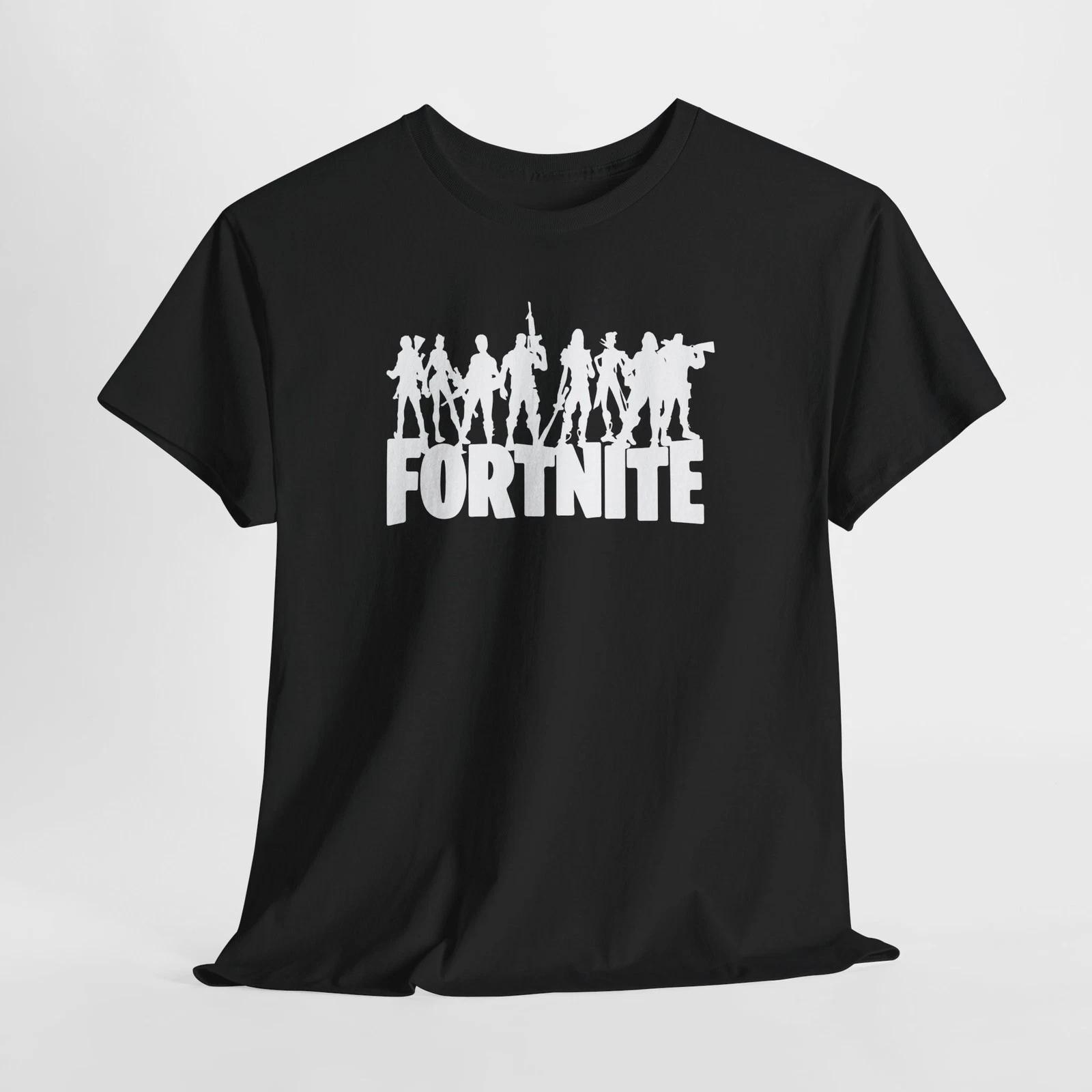 Men s and Women s T-shirts Fortnite Black T-Shirt – Unisex Gamer Tee for Men or Women XXXL