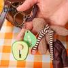 Pelapatate a Forma di Avocado Pelapatate Portatile Mini Pelapatate per Patata Pomodoro Frutta Retrattile da Esterno Pelapatate per Frutta Design con Blocco di Sicurezza Gadget da Cucina