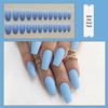 European & American Frosted Matte Press-On Ballet Nails