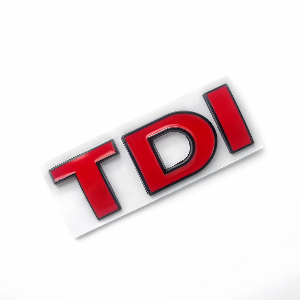 1 buc Metal 3D TDI Aripă Laterală Mașină/Portbagaj Spate/Caroserie Mașină/Emblemă Autocolant Insignă Ușă Mașină pentru Passat MK4 MK5 B6 T5 EOS Golf Jetta Decal Decor