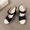 Fashion Women's Sandals Denim Super-high Heel Ladies Shoes Comfort 2025 Trending Original Luxury Casual Shoe Sales on Offer Wholesale