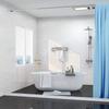 100cm Shower Water Dam Collapsible Design Wet Dry Separation Water Retention System Walk In Curbless Water Blocker Shower Area
