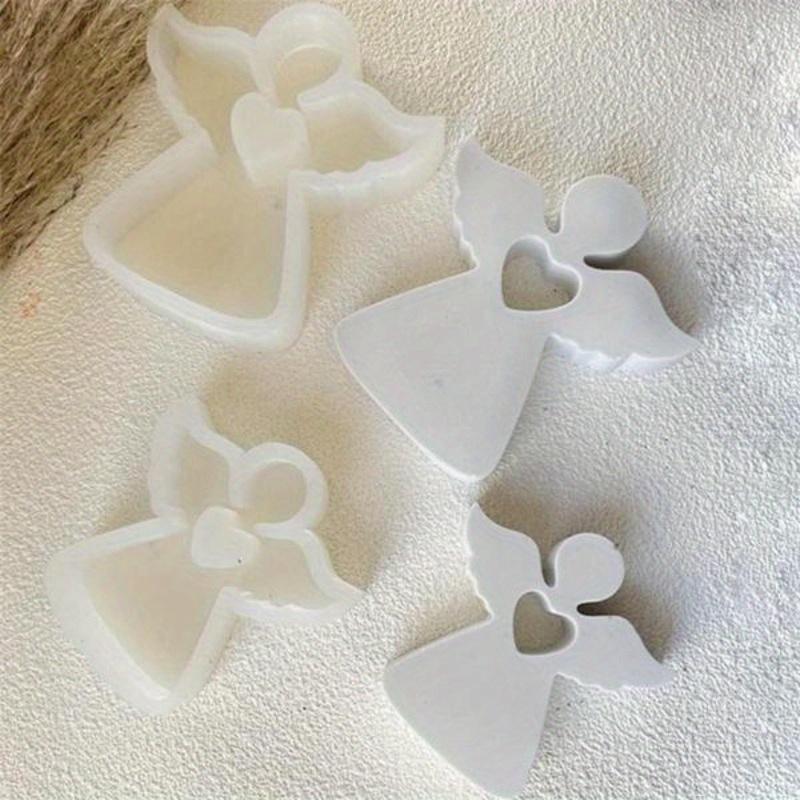Love Angel Shape Silicone Mold DIY Candle Mold Making Plaster Orname Mould For Tabletop Casting Decoration Home Handicraft Gift