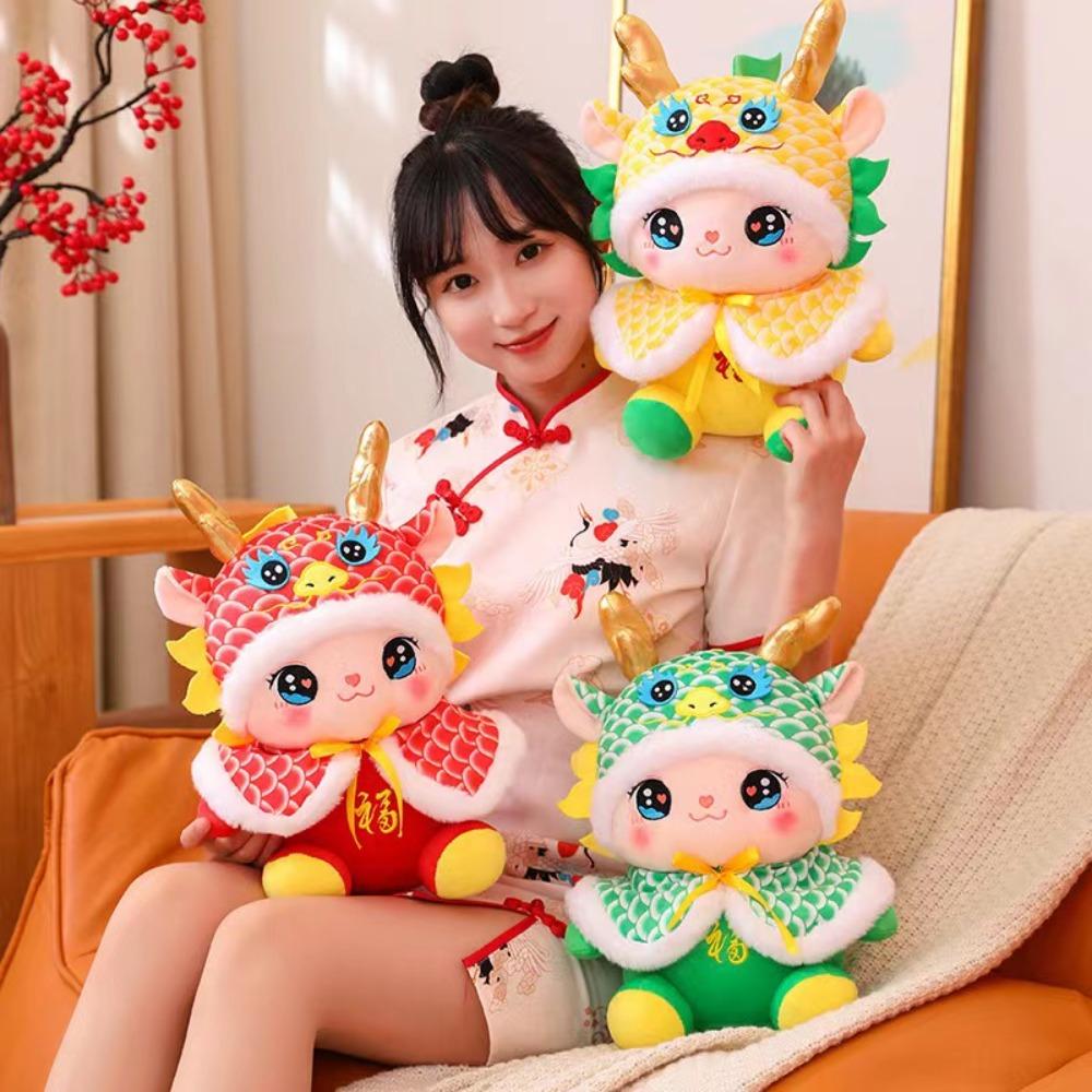 

Little Dragon Cartoon Dragon Baby Toy Plush Dragons Baby Plush Doll Decoration