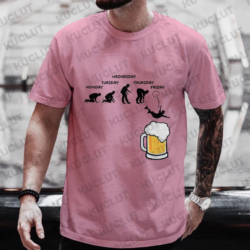 

Diving Funny Printing Men Women T Shirts Fashion Casual Top Sleeve Short Sleeve Tshirts Deep Beer Diving Humor Alcohol Tees 4XL