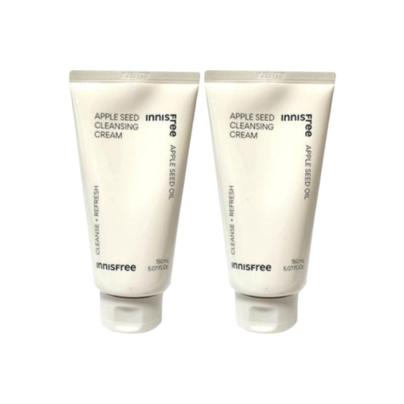Innisfree Apple Seed Cleansing Cream 150ml | Gentle Makeup Remover & Moisturizing Cleanser | Korean Skincare