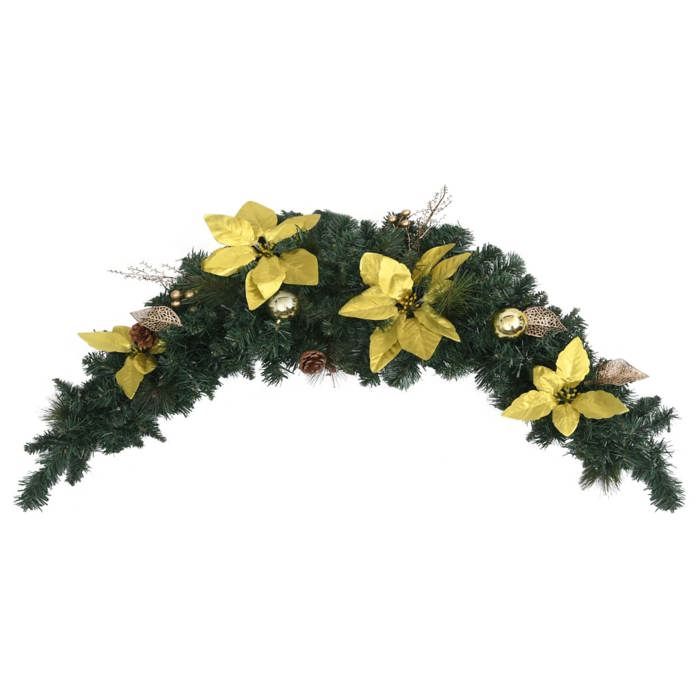 VidaXL Arche de Noël avec Lumières LED Décoration de Noël Lumineux Eclairage Maison Jardin Intérieur Extérieur en Plein Air 320978